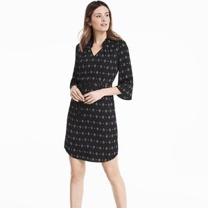 NWOT WHBM Soft Printed Shirt Dress